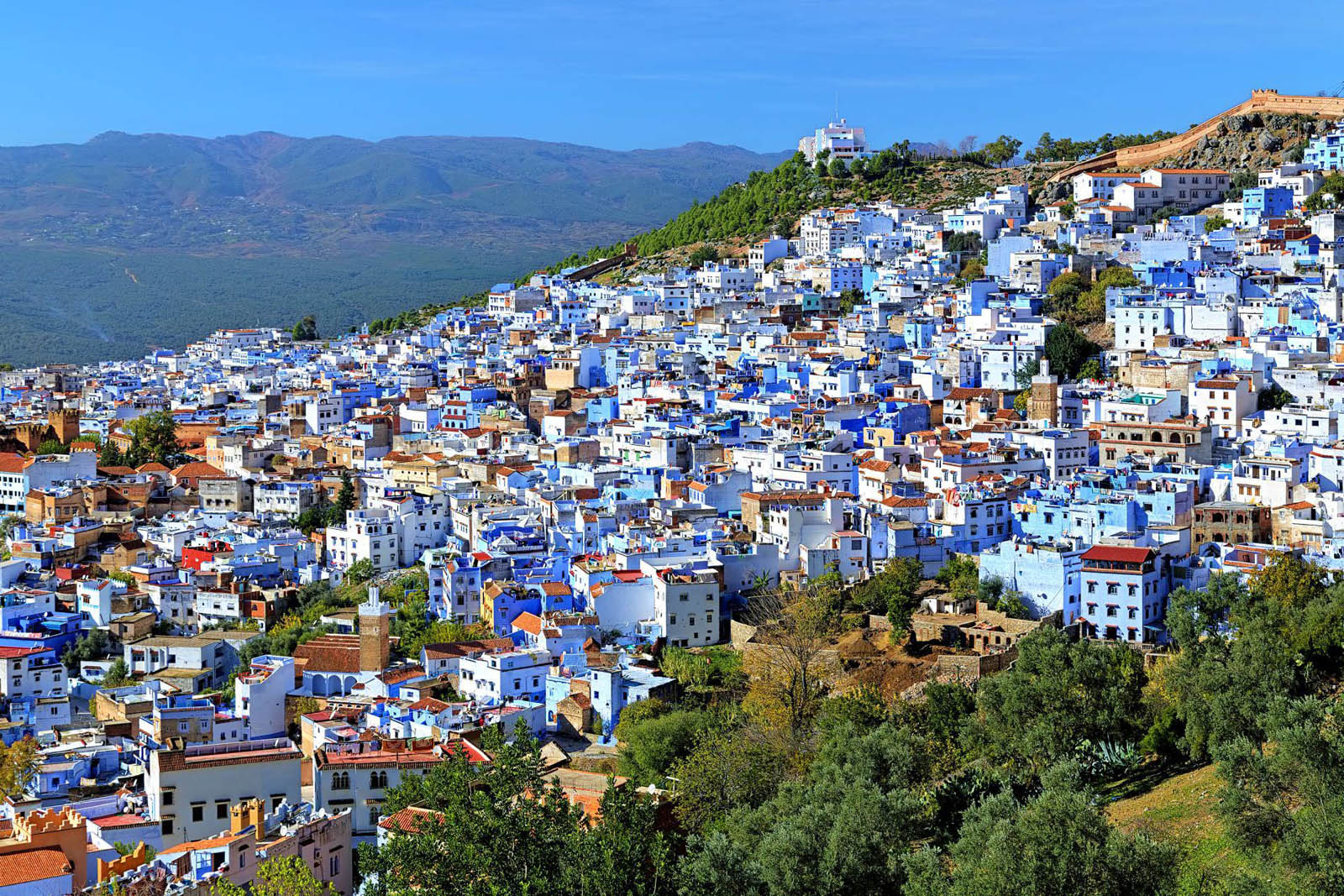 Vue panoramique Chaouen